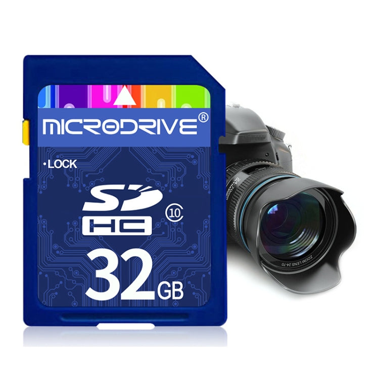Microdrive 32GB High Speed Class 10 SD Memory Card for All Digital Devices with SD Card Slot - free shipping - PMC TechLife - Order now!