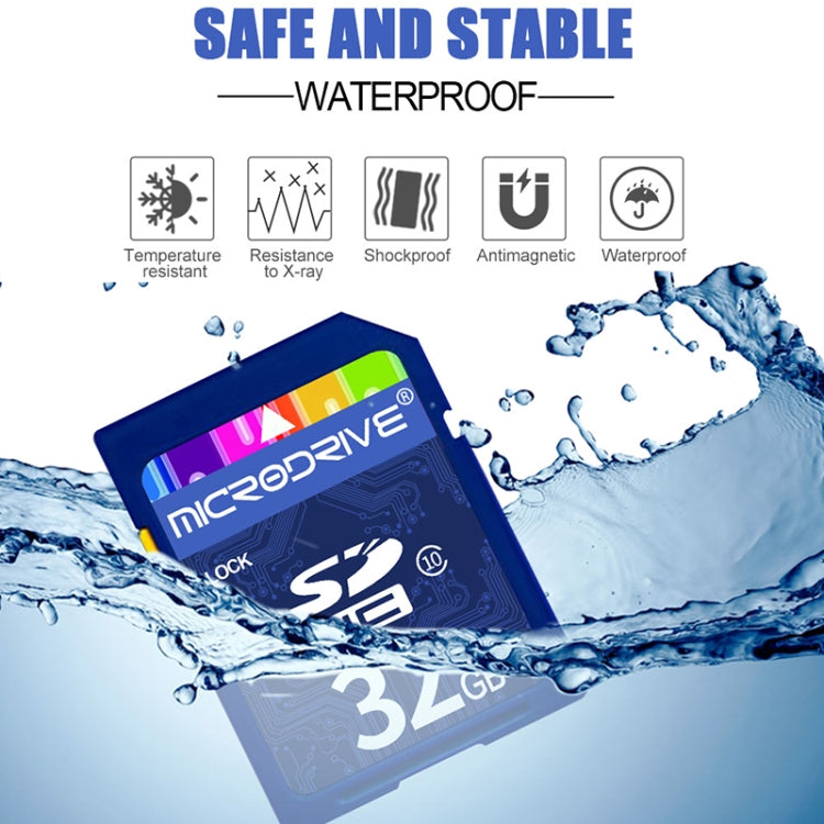 Microdrive 32GB High Speed Class 10 SD Memory Card for All Digital Devices with SD Card Slot - free shipping - PMC TechLife - Order now!