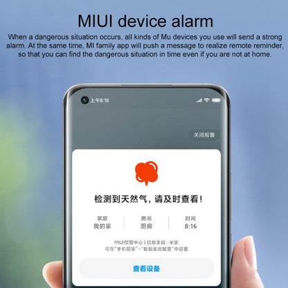 Original Xiaomi Smart Home Gas Alarm Sensor Detector, US Plug(White) - Smoke Gas Detector by Xiaomi | Online Shopping South Africa | PMC Jewellery