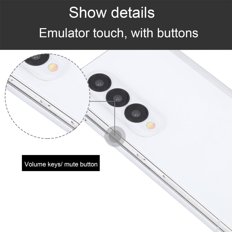 For Samsung Galaxy Z Fold4 Black Screen Non-Working Fake Dummy Display Model(White) - free shipping - PMC TechLife - Order now!
