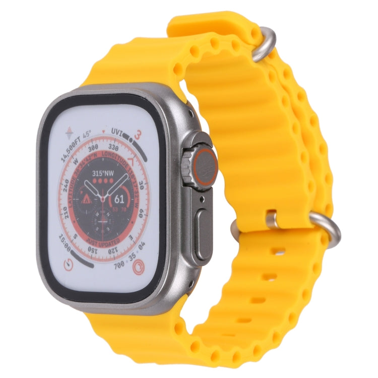 For Apple Watch Ultra 49mm Color Screen Non-Working Fake Dummy Display Model (Yellow) - Watch Model by PMC Jewellery | Online Shopping South Africa | PMC Jewellery