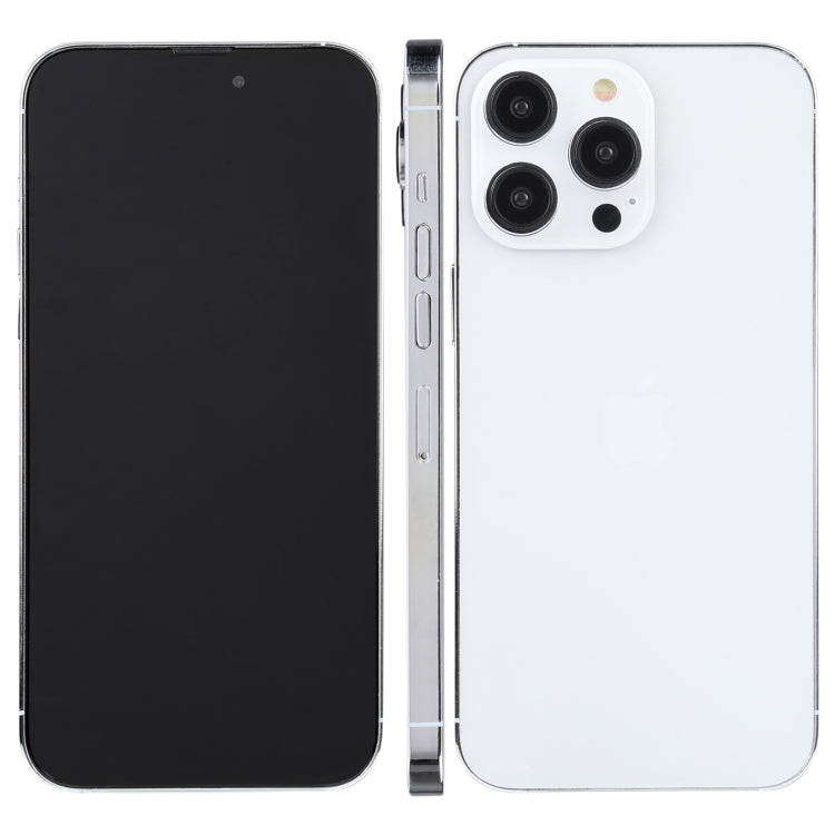 For iPhone 14 Pro Max Black Screen Non-Working Fake Dummy Display Model(Silver) - For iPhone & iPad by PMC TechLife | Online Shopping South Africa | PMC TechLife