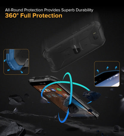 [HK Warehouse] Ulefone Armor X6 Rugged Phone, 2GB+16GB, IP68/IP69K Waterproof Dustproof Shockproof, Face Identification, 4000mAh Battery, 5.0 inch Android 9.0 MTK6580A/W Quad Core up to 1.3GHz, Network: 3G(Black) - Ulefone by Ulefone | Online Shopping South Africa | PMC Jewellery