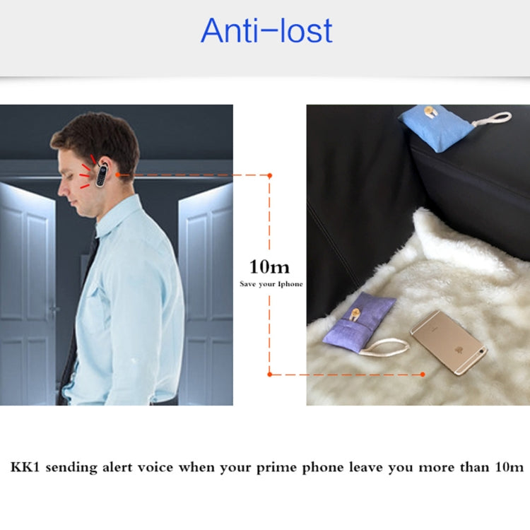 AIEK KK1 Mini Mobile Phone, English Keyboard, Hands Free Bluetooth Dialer Headphone, MTK6261DA, Anti-Lost, Single SIM, Network: 2G(Black) - Others by AIEK | Online Shopping South Africa | PMC TechLife | Buy Now Pay Later Mobicred