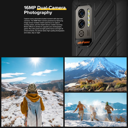 Ulefone Power Armor X11 Pro Rugged Phone, 4GB+64GB, IP68/IP69K Waterproof Dustproof Shockproof, Dual Back Cameras, Face Unlock, 5.45 inch Android 12 MediaTek Helio G25 MT6762VWB Octa Core up to 2.0GHz, Network: 4G, NFC, OTG(Black) - Ulefone by Ulefone | Online Shopping South Africa | PMC Jewellery | Buy Now Pay Later Mobicred