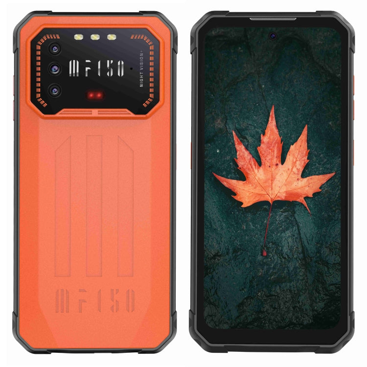 [HK Warehouse] IIIF150 Air 1 Pro Rugged Phone, 6GB+128GB, IP68/IP69K Waterproof Dustproof Shockproof, Triple Back Cameras, Fingerprint Identification, 6.5 inch Android 12 MTK6765 Octa Core up to 2.3GHz, Network: 4G, NFC, OTG (Orange) - Other by IIIF150 | Online Shopping South Africa | PMC Jewellery