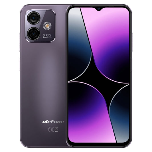 [HK Warehouse] Ulefone Note 16 Pro, 8GB+256GB, Dual Back Cameras, Face ID & Side Fingerprint Identification, 4400mAh Battery, 6.52 inch Android 13 Unisoc T606 Octa Core up to 1.6GHz, Network: 4G, Dual SIM, OTG (Purple) - Ulefone by Ulefone | Online Shopping South Africa | PMC Jewellery