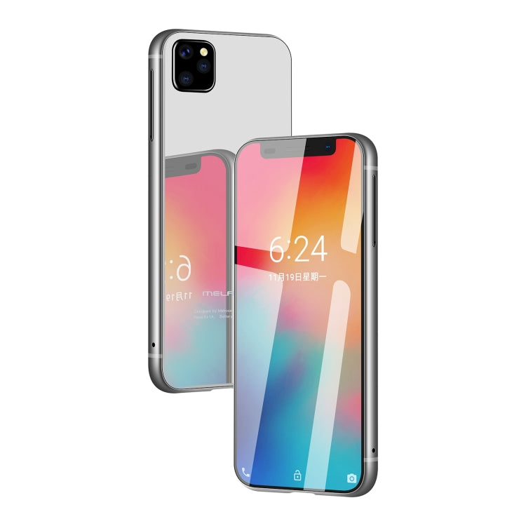 MELROSE 2019, 1GB+8GB, Face ID & Fingerprint Identification, 3.4 inch, Android 8.1 MTK6739V/WA Quad Core up to 1.28GHz, Network: 4G, Dual SIM, Support Google Play(White) - Melrose by PMC Jewellery | Online Shopping South Africa | PMC Jewellery