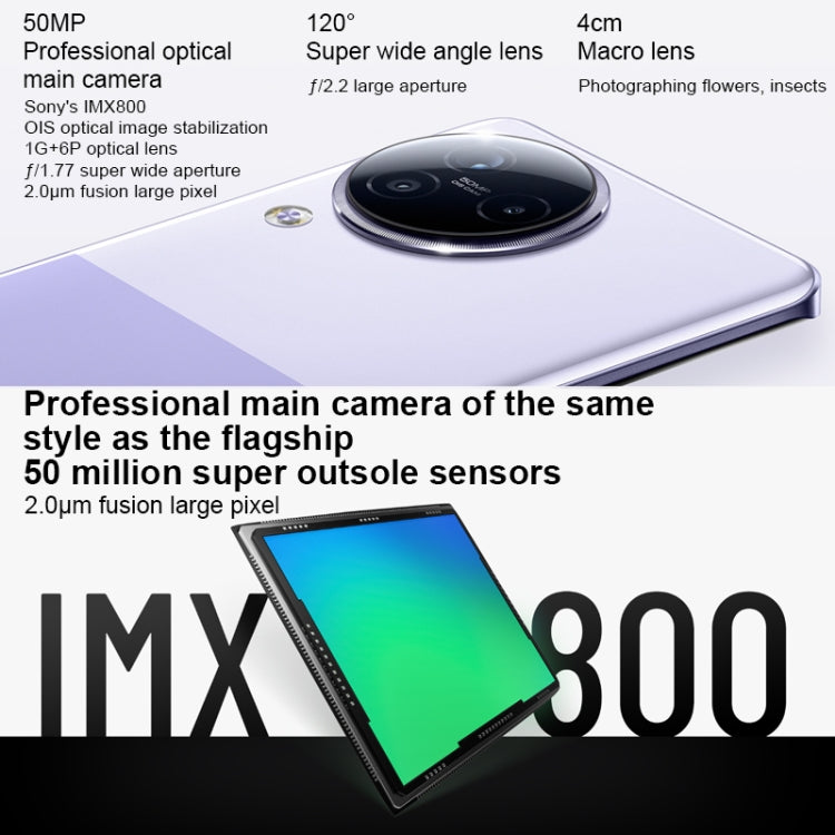 Xiaomi Civi 3 5G, 50MP Camera, 16GB+1TB, Triple Back Cameras + Dual Front Cameras, In-screen Fingerprint Identification, 4500mAh Battery, 6.55 inch MIUI 14 Dimensity 8200-Ultra Octa Core 4nm up to 3.1GHz, Network: 5G, NFC (Gold) - Xiaomi MI by Xiaomi | Online Shopping South Africa | PMC Jewellery
