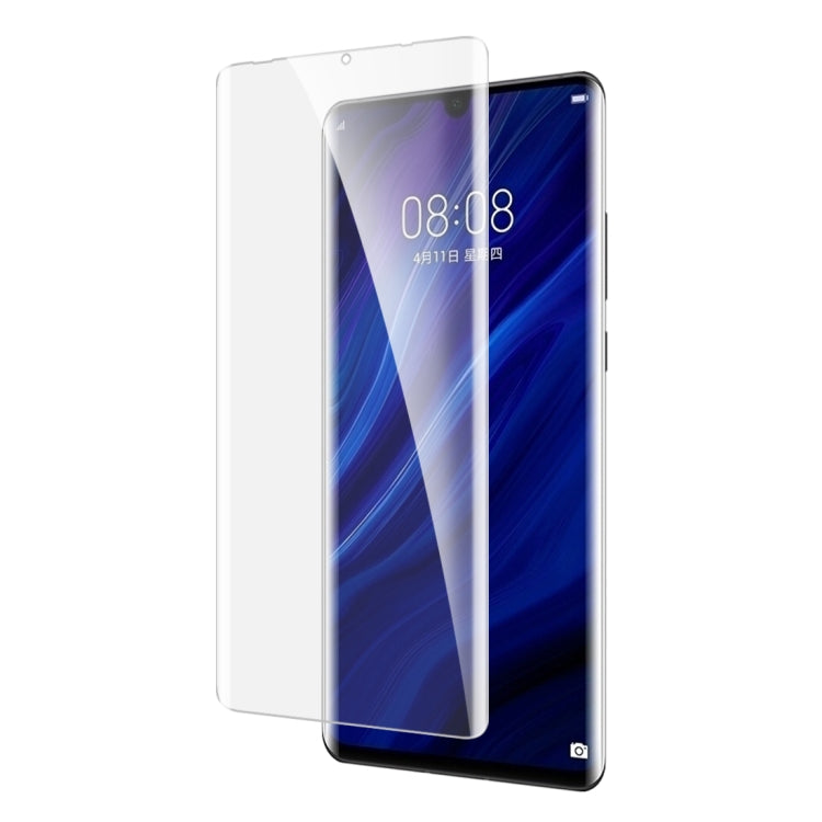 UV Liquid Curved Full Glue Tempered Glass for Huawei P30 Pro - Huawei Tempered Glass by PMC TechLife | Online Shopping South Africa | PMC TechLife