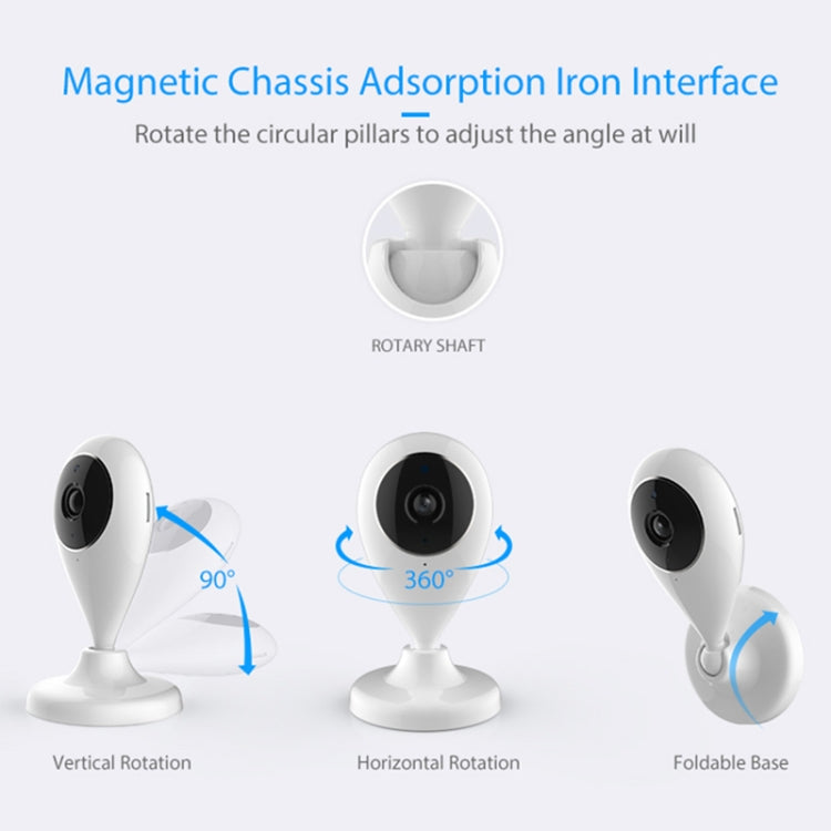 NEO NIP-55AI Indoor WiFi IP Camera, with IR Night Vision & Multi-angle Monitor & Mobile Phone Remote Control - Mini Camera by PMC Jewellery | Online Shopping South Africa | PMC Jewellery