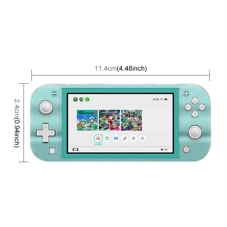 Game Host PC Crystal Protective Case for Switch Lite(Transparent) - Cases by PMC Jewellery | Online Shopping South Africa | PMC Jewellery