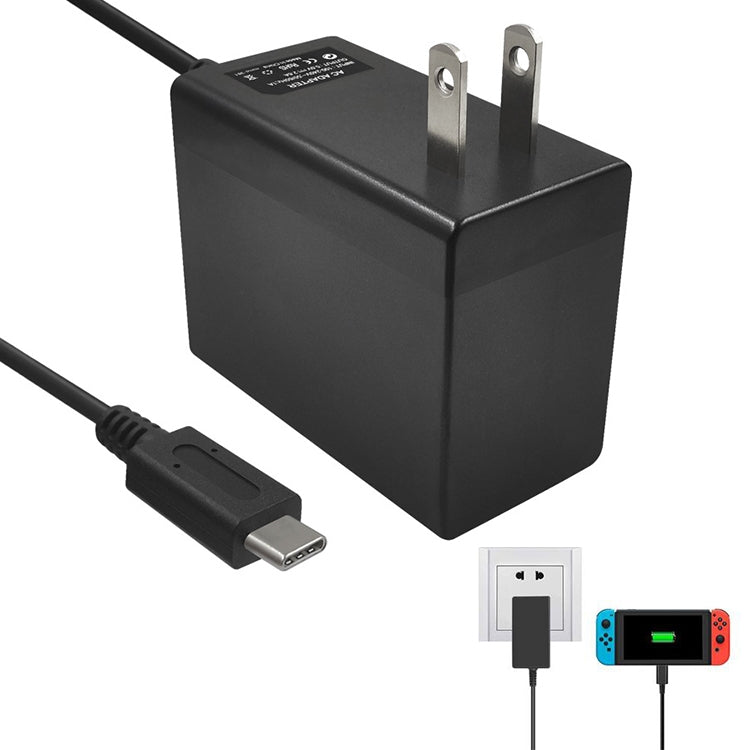 AC Adapter Charger for Nintend Switch, US Plug - free shipping - PMC TechLife - Order now!