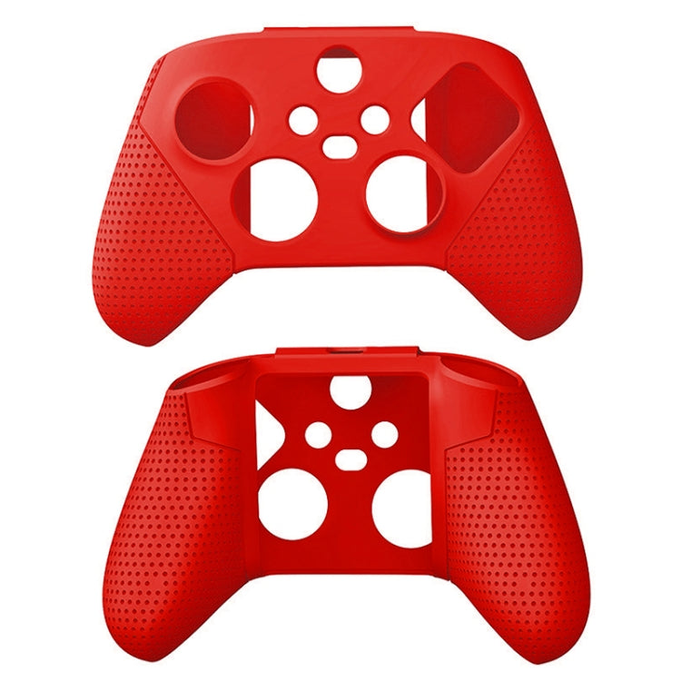 DOBE TYX-0626 Anti-slip Silicone Handle Protective Cover For Xbox Series X(Red) - Cases by DOBE | Online Shopping South Africa | PMC Jewellery