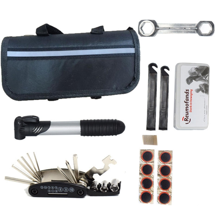 Bicycle Repair Tools Bike Tire Kit Bicycle Pump Puncture Repair Tool Bag - Maintenance tools by PMC Jewellery | Online Shopping South Africa | PMC Jewellery