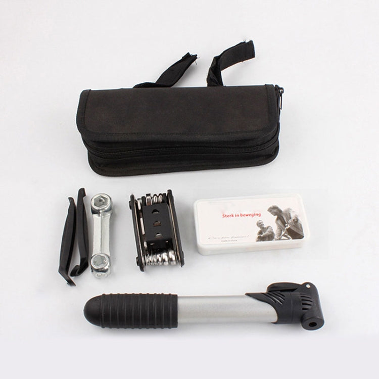 Bicycle Repair Tools Bike Tire Kit Bicycle Pump Puncture Repair Tool Bag - Maintenance tools by PMC Jewellery | Online Shopping South Africa | PMC Jewellery