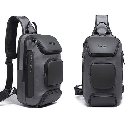 BANGE Fashion Travel Chest Bag Business Backpack Single Shoulder Bag (Black) - Waist Bags by BANGE | Online Shopping South Africa | PMC Jewellery