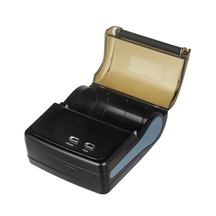 QS-8001 Portable 80mm Bluetooth POS Receipt Thermal Printer(Black) - Receipt Printers by PMC TechLife | Online Shopping South Africa | PMC TechLife | Buy Now Pay Later Mobicred