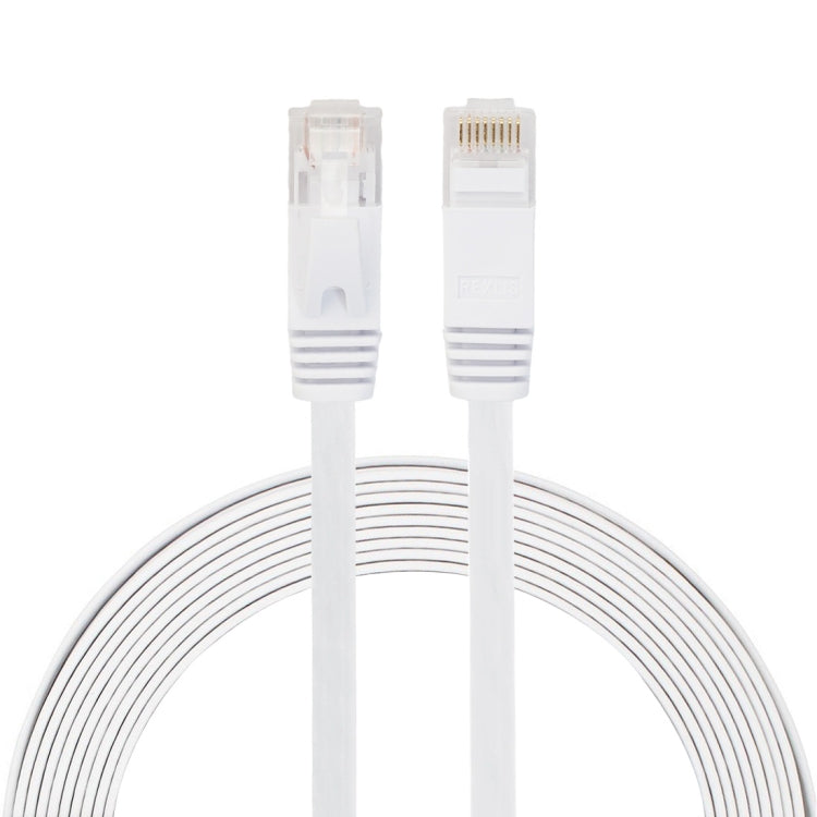 3m CAT6 Ultra-thin Flat Ethernet Network LAN Cable, Patch Lead RJ45 (White) - Lan Cable and Tools by PMC TechLife | Online Shopping South Africa | PMC TechLife | Buy Now Pay Later Mobicred