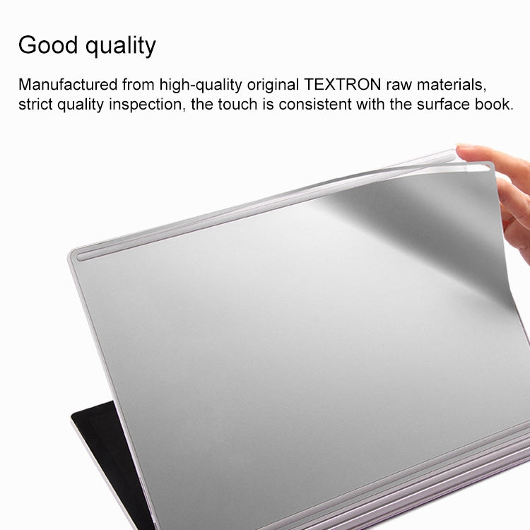 4 in 1 Notebook Shell Protective Film Sticker Set for Microsoft Surface Book 13.5 inch(Silver) - Screen & Keyboard Cover by PMC TechLife | Online Shopping South Africa | PMC TechLife