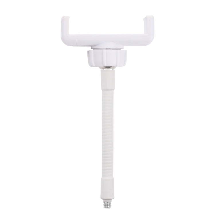 PULUZ Flexible Clip Mount Holder with Clamping Base (White) - Lazy Bracket by PULUZ | Online Shopping South Africa | PMC TechLife