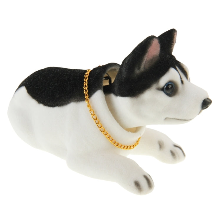 Lovely Husky Nodding Dog for Car Decoration - Ornaments by PMC TechLife | Online Shopping South Africa | PMC TechLife