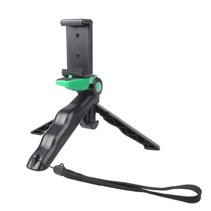 Portable Hand Grip / Mini Tripod Stand Steadicam Curve with Straight Clip for GoPro HERO 4 / 3 / 3+ / SJ4000 / SJ5000 / SJ6000 Sports DV / Digital Camera / iPhone , Galaxy and other Mobile Phone(Green) - Desktop Holder by PMC Jewellery | Online Shopping South Africa | PMC Jewellery