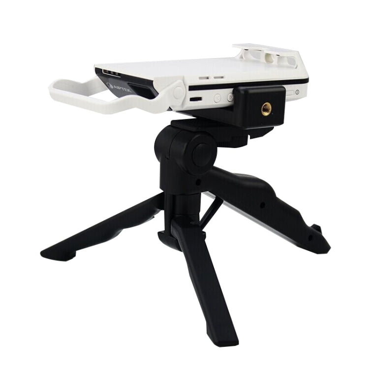 Portable Hand Grip / Mini Tripod Stand Steadicam Curve with Straight Clip for GoPro HERO 4 / 3 / 3+ / SJ4000 / SJ5000 / SJ6000 Sports DV / Digital Camera / iPhone , Galaxy and other Mobile Phone(Green) - Desktop Holder by PMC Jewellery | Online Shopping South Africa | PMC Jewellery