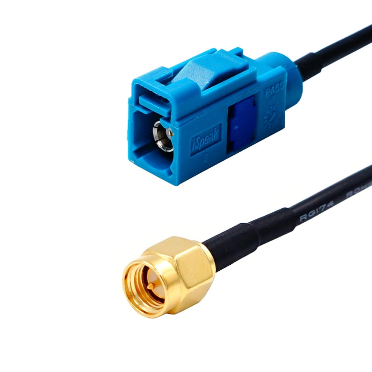 Fakra Z Female to SMA Male Connector Adapter Cable / Connector Antenna(Blue) - GPS Accessories by PMC Jewellery | Online Shopping South Africa | PMC Jewellery