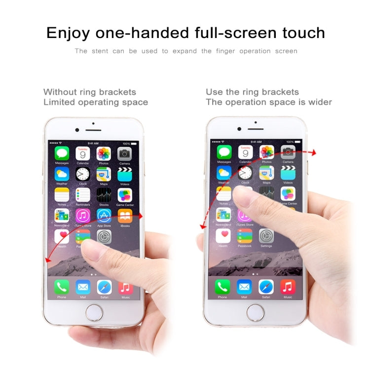 Universal Mini Foldable Holder Stand with Finger Grip(Blue) - Ring Holder by PMC TechLife | Online Shopping South Africa | PMC TechLife