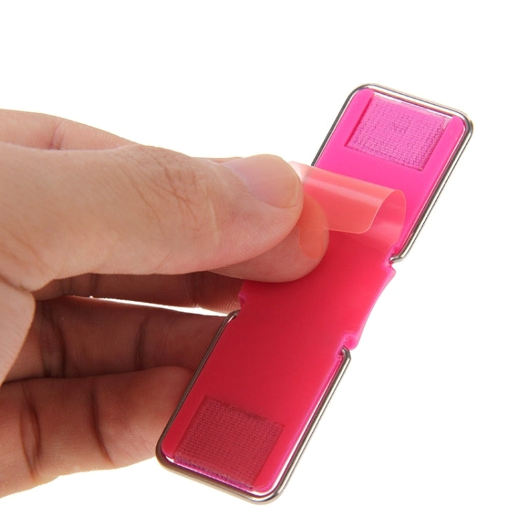 Universal Mini Foldable Holder Stand with Finger Grip(Magenta) - Ring Holder by PMC TechLife | Online Shopping South Africa | PMC TechLife