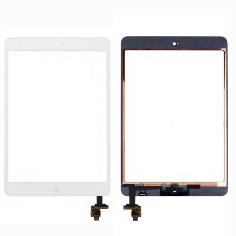 Touch Glass Digitizer Screen + IC Chip + Control Flex Assembly for iPad mini & iPad mini 2(White) - iPad mini Parts by PMC Jewellery | Online Shopping South Africa | PMC Jewellery