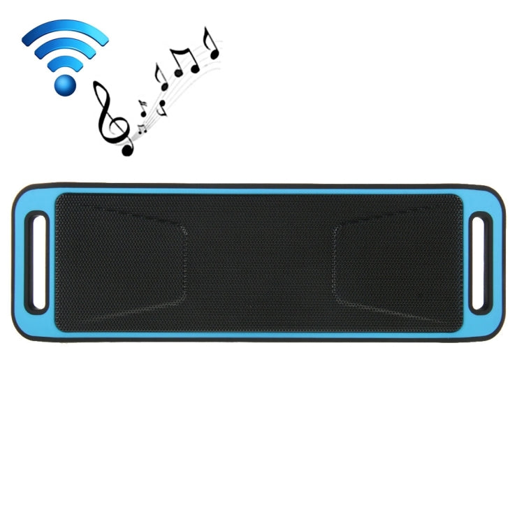 Portable Stereo Wireless Bluetooth Music Speaker, Support Hands-free Answer Phone & FM Radio & TF Card, For iPhone, Galaxy, Sony, Lenovo, HTC, Huawei, Google, LG, Xiaomi, other Smartphones(Blue) - Desktop Speaker by PMC Jewellery | Online Shopping South Africa | PMC Jewellery