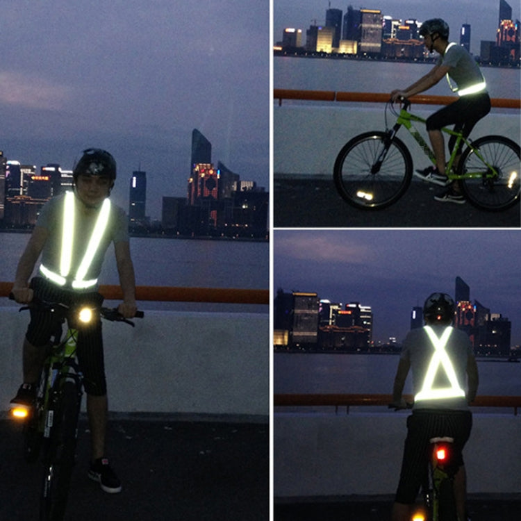 Night Riding Running Flexible Reflective Safety Vest(Purple) - free shipping - PMC TechLife - Order now!