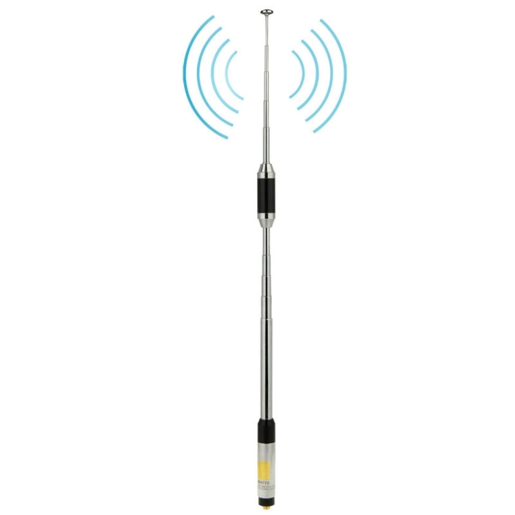 RH770 Dual Band 144/430MHz High Gain SMA-F Telescopic Handheld Radio Antenna for Walkie Talkie, Antenna Length: 93cm - Antenna by PMC Jewellery | Online Shopping South Africa | PMC Jewellery