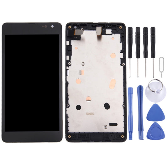 3 in 1 for Microsoft Lumia 535 2C (LCD + Frame + Touch Pad) Digitizer Assembly - LCD Screen by PMC Jewellery | Online Shopping South Africa | PMC Jewellery
