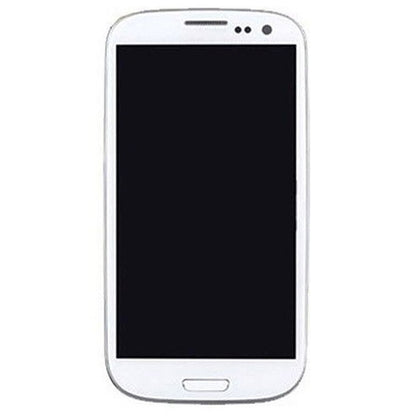 Original Super AMOLED LCD Screen for Samsung Galaxy SIII / i9300 Digitizer Full Assembly with Frame (White) - LCD Screen by PMC Jewellery | Online Shopping South Africa | PMC Jewellery