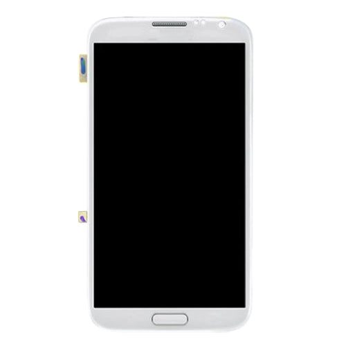 Original LCD Display + Touch Panel with Frame for Galaxy Note II / N7105(White) - LCD Screen by PMC Jewellery | Online Shopping South Africa | PMC Jewellery