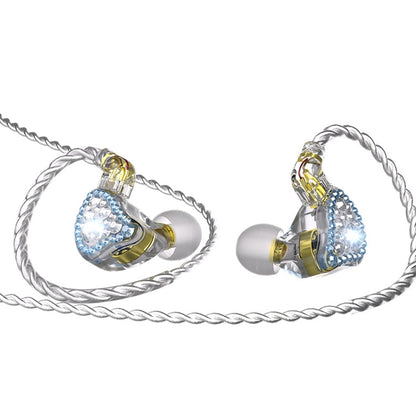 CVJ Liuli 3.5mm In-ear Wired Headphones,Length 1.25m (Blue) - In Ear Wired Earphone by CVJ | Online Shopping South Africa | PMC Jewellery