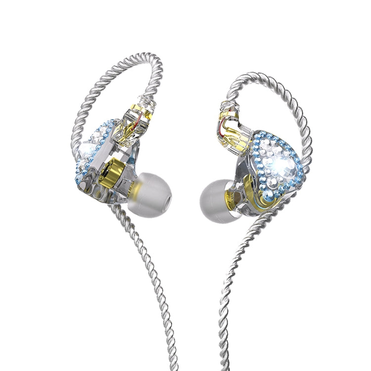 CVJ Liuli 3.5mm In-ear Wired Headphones,Length 2.5m (Blue) - free shipping - PMC TechLife - Order now!
