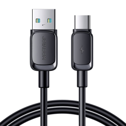 JOYROOM S-AC027A14 Multi-Color Series 3A USB to USB-C / Type-C Fast Charging Data Cable, Length:1.2m(Black) - USB-C & Type-C Cable by JOYROOM | Online Shopping South Africa | PMC Jewellery