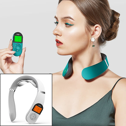 REMAX LIFE PANGAO Smart Shoulder and Neck Massager Pulse Neck Physiotherapy Instrument (White) - Massage & Relaxation by REMAX | Online Shopping South Africa | PMC Jewellery | Buy Now Pay Later Mobicred