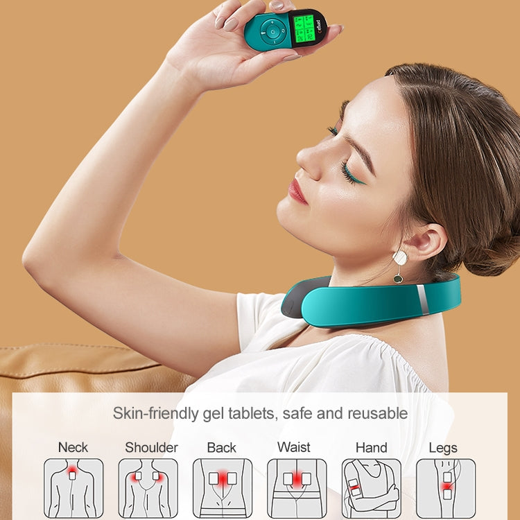 REMAX LIFE PANGAO Smart Shoulder and Neck Massager Pulse Neck Physiotherapy Instrument (White) - Massage & Relaxation by REMAX | Online Shopping South Africa | PMC Jewellery | Buy Now Pay Later Mobicred