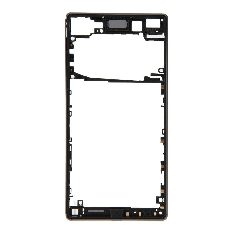 Front Bezel  for Sony Xperia Z5 (Single SIM Card Version) (Black) - Frame Bezel Plate by PMC Jewellery | Online Shopping South Africa | PMC Jewellery