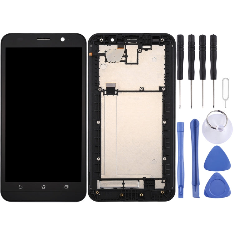 OEM LCD Screen for Asus Zenfone 2 / ZE551ML / Z00AD /  Z00ADB / Z00ADA Digitizer Full Assembly with Frame (Black) - LCD Screen by PMC Jewellery | Online Shopping South Africa | PMC Jewellery