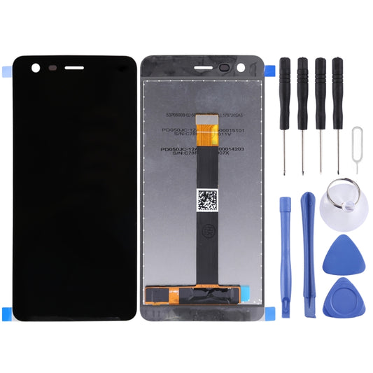 TFT LCD Screen for Nokia 2 TA-1029/DS with Digitizer Full Assembly  (Black) - LCD Screen by PMC Jewellery | Online Shopping South Africa | PMC Jewellery