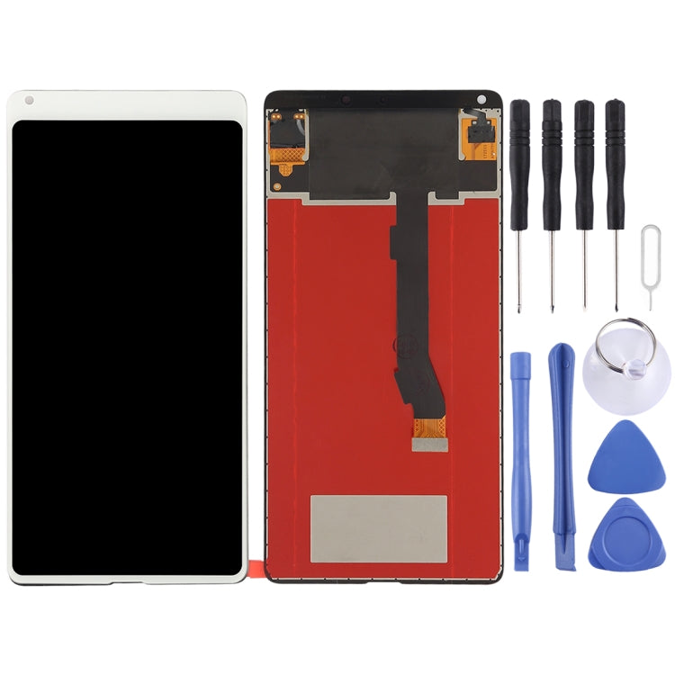 TFT LCD Screen for Xiaomi Mi Mix2 with Digitizer Full Assembly(White) - free shipping - PMC TechLife - Order now!