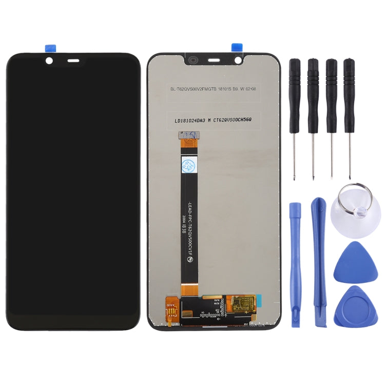 TFT LCD Screen for Nokia X7 / 8.1 / 7.1 Plus TA-1131 with Digitizer Full Assembly (Black) - LCD Screen by PMC Jewellery | Online Shopping South Africa | PMC Jewellery