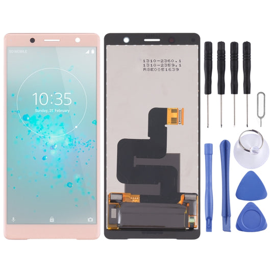 OEM LCD Screen for Sony Xperia XZ2 Compact with Digitizer Full Assembly(Gold) - LCD Screen by PMC Jewellery | Online Shopping South Africa | PMC Jewellery