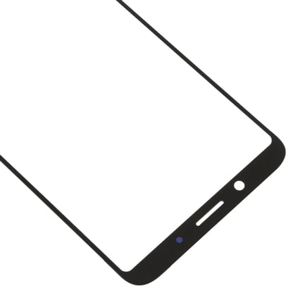 For OPPO A73 Front Screen Outer Glass Lens (Black) - Outer Glass Lens by PMC Jewellery | Online Shopping South Africa | PMC Jewellery